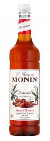Monin Cinnamon Syrup Plastic Bottle 1L