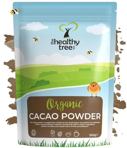 Organic Raw Cacao Powder by The Healthy Tree Company 500g