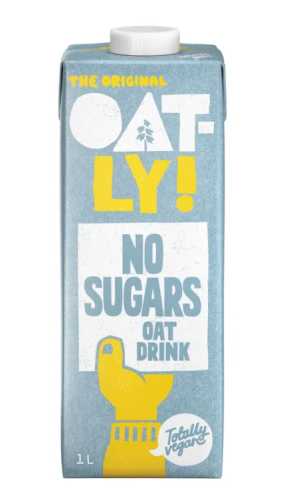Oatly No Sugars Oat Drink 1L Pk6