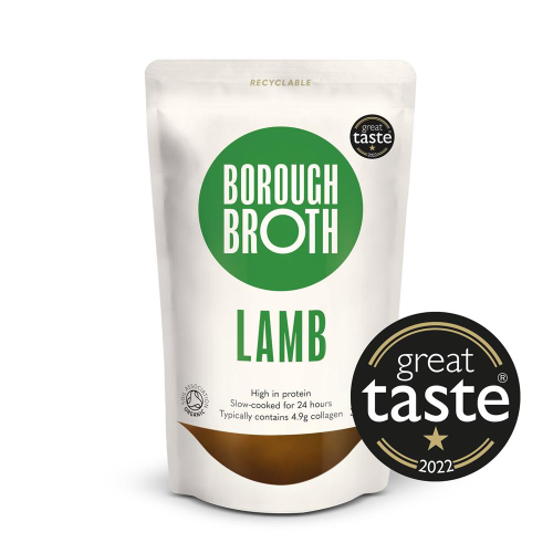 Borough Broth Organic Grass Fed Lamb Bone Broth (B Corp) 324g x 10