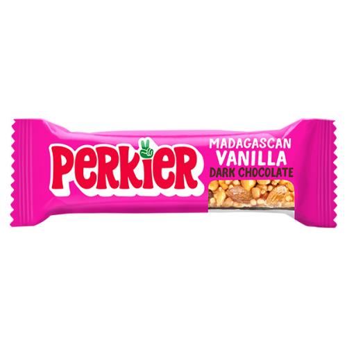 Perkier Madagascan Vanilla Dark Choc (Vegan) (GF) (B Corp) 37g x 15