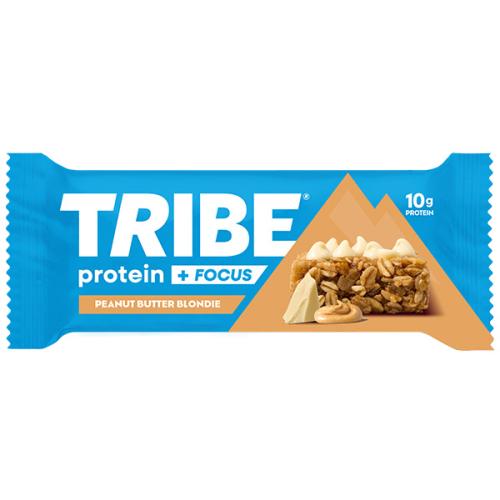 Tribe Protein + Focus Flapjack - Peanut Butter Blondie (GF) 60g x 12