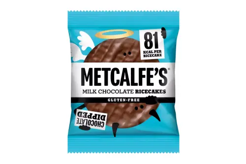Metcalfe's Milk Chocolate Invidually Wrapped Rice Cakes (GF) 34g x 12