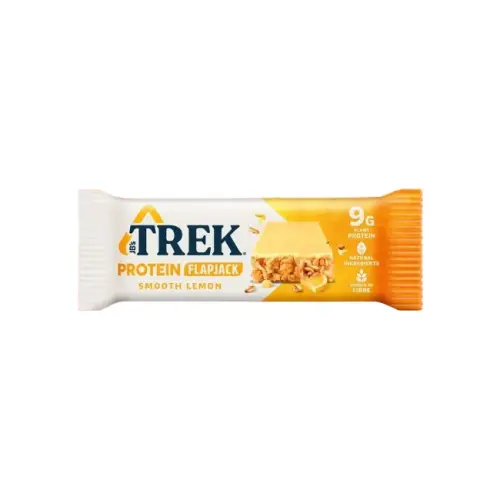 TREK Protein Flapjack Smooth Lemon (GF) (Vegan) 50g x 16