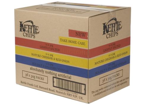 KETTLE Chips Original Mixed Flavours 30g x 36