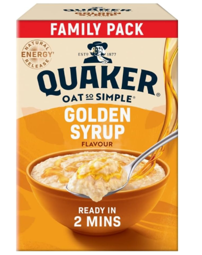 Quaker Oat So Simple Golden Syrup Porridge Sachets 36g x 20