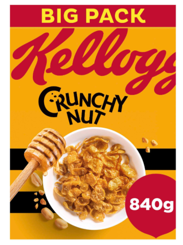 Kellogg's Crunchy Nut Original Breakfast Cereal 840g
