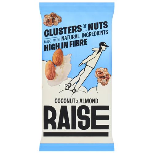 Raise Coconut & Almond Nut Clusters (Vegan) (GF) 35g x 12