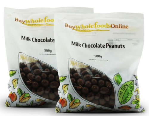 BWFO Milk Chocolate Peanuts 1kg
