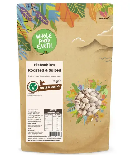 Wholefood Earth Pistachios Roasted & Salted 1kg