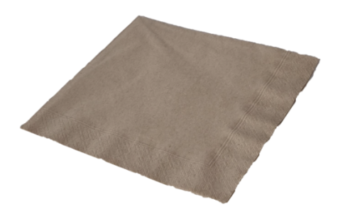 Swantex Kraft Recycled Lunch Napkins 33cm 2Ply (Pack of 2000) GH031