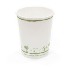 Compostable Paper Cup 8oz x 1000 E15080