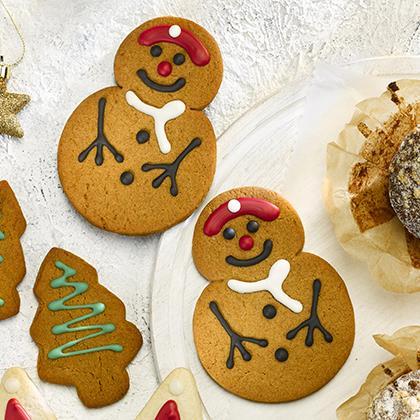 Snowman Gingerbread Individually Wrapped  x 18 - (4 Week Shelf life)