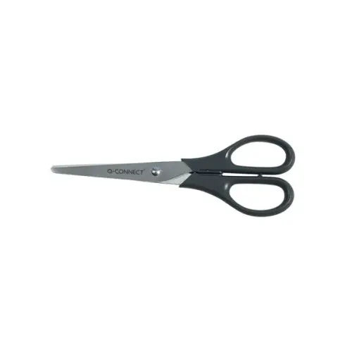 Scissors 170mm Stainless Steel Black Handle