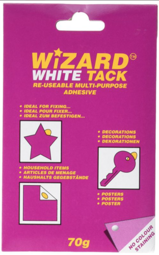 White Adhesive Tack 70G