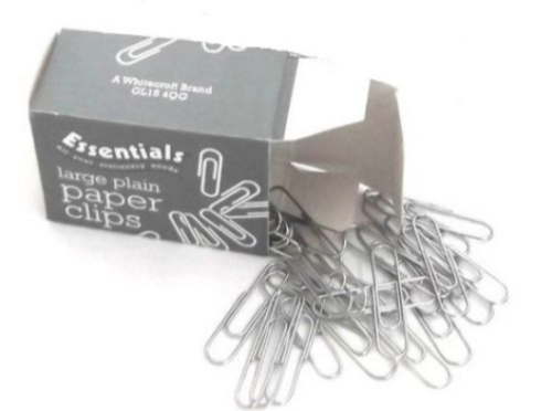 Paperclip Large Plain 32mm PK1000
