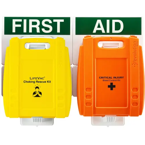 Evolution LifeVac and Bleed Control First Aid Point