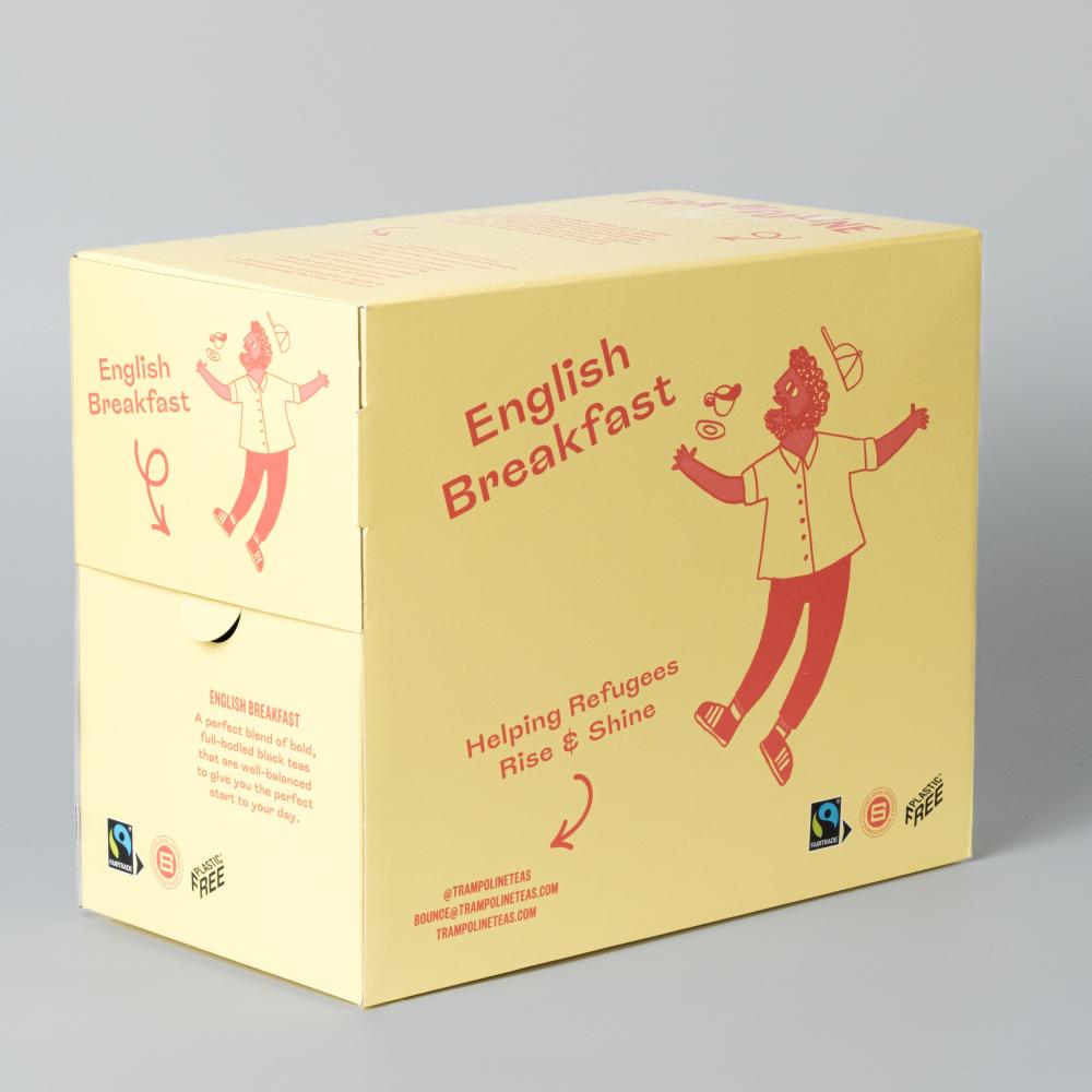 TRAMPOLINE Teas - English Breakfast - 250 Envelopes