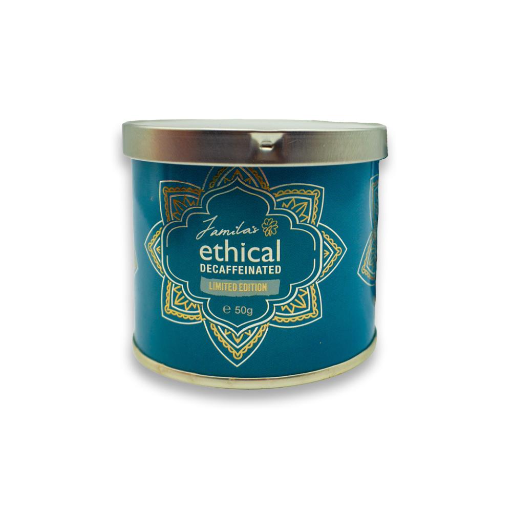 Jamila’s Ethical Decaf Coffee, 50g
