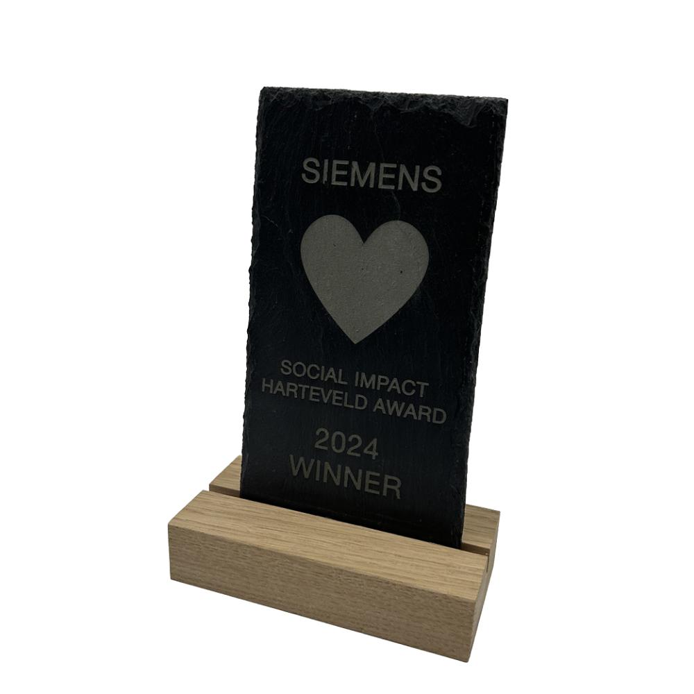 Upcycled Slate Trophy