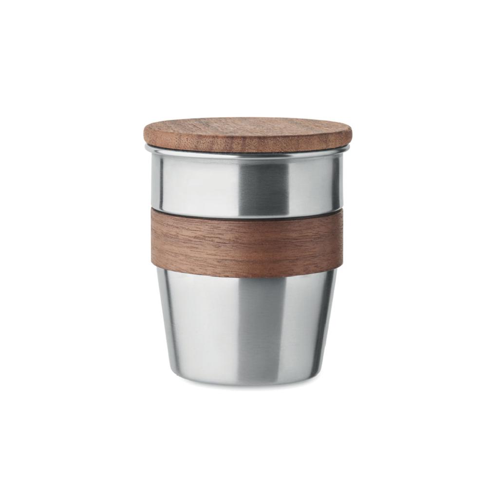 Walnut Travel Cup