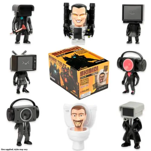 Skibidi Toilet Mystery Collector Figures
