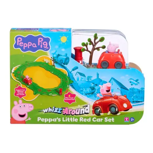 Peppa Pig Whizz-Around - Peppa's Little Red Car Set -  - Fagan Toys