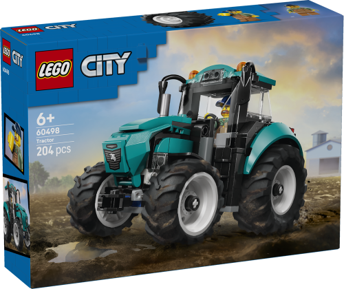 LEGO City Tractor Farm Toy Building Set and Minifigure 60498