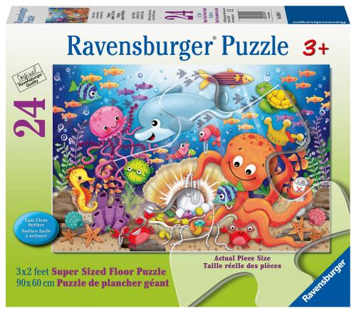 Ravensburger Fishie's Fortune 24pc Giant Floor Puzzle (Toddler Toy)
