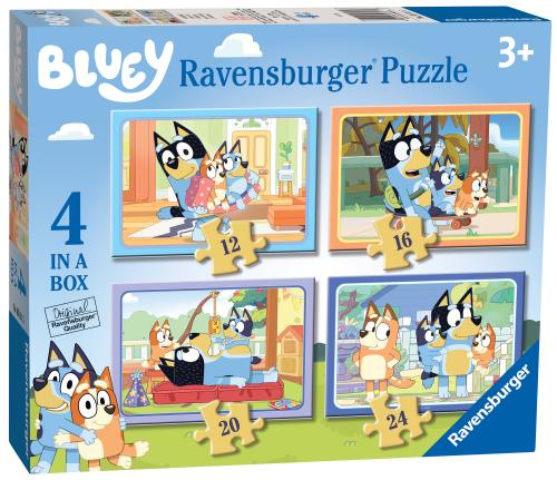 Ravensburger Bluey & Friends 4-in-1 My First Jigsaw Puzzles
