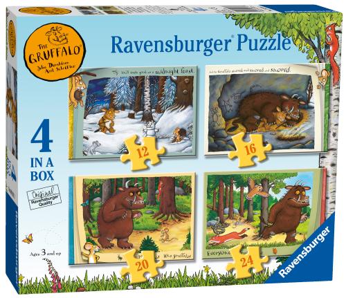 Ravensburger The Gruffalo 4-in-1 My First Jigsaw Puzzles