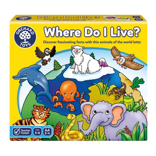 Where Do I Live Game