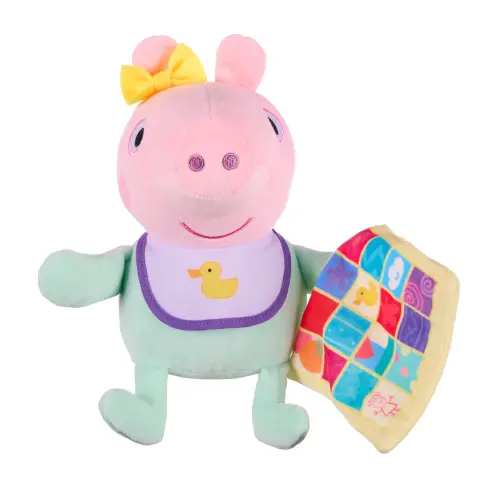 Peppa Pig Evie with Blanket -  - Fagan Toys