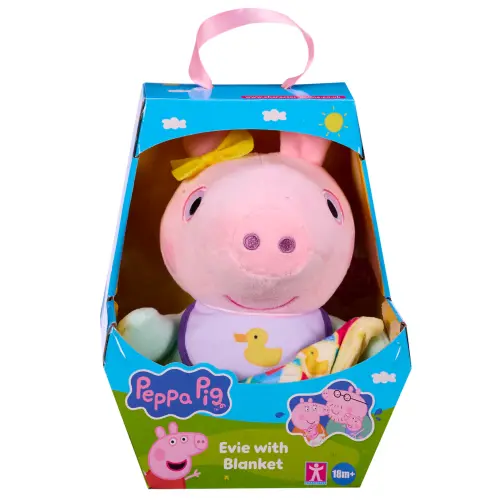 Peppa Pig Evie with Blanket