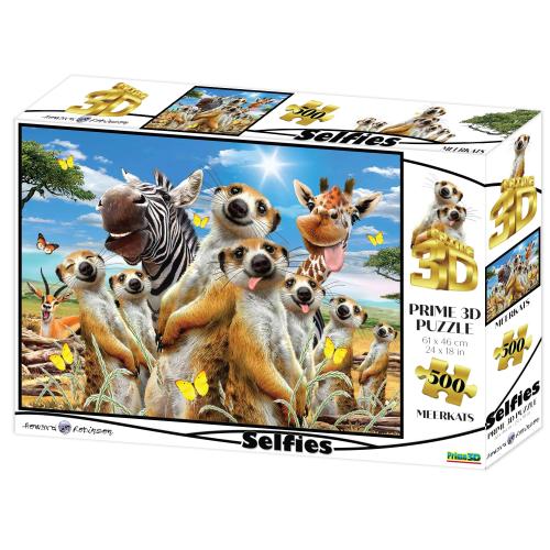 Howard Robinson Meerkat Selfie 500pc Puzzle