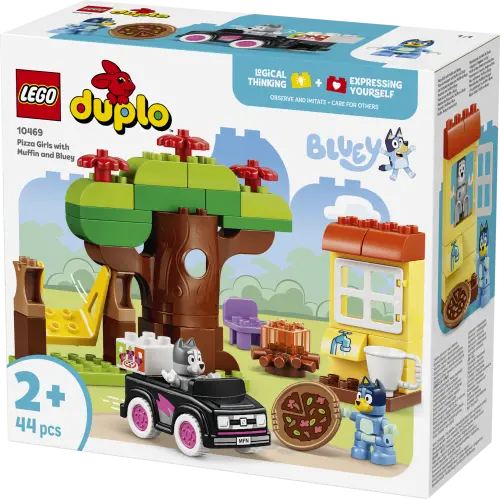 LEGO® DUPLO® Bluey Pizza Girls with Muffin and Bluey 10469 -  - Fagan Toys