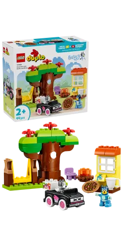 LEGO® DUPLO® Bluey Pizza Girls with Muffin and Bluey 10469