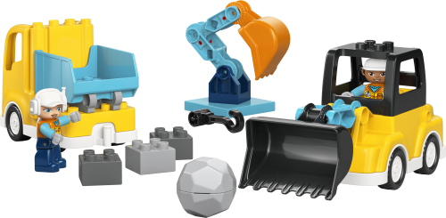 LEGO DUPLO Town 3 in 1 Construction Vehicles Toys 10475