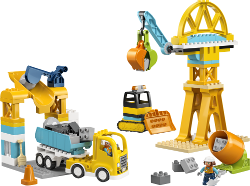 LEGO DUPLO Town 3 in 1 Construction Site and Vehicles 10476