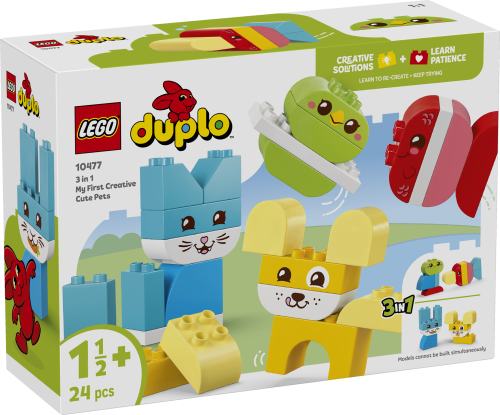 LEGO DUPLO My First 3 in 1 Creative Cute Pets Toy 10477 - Lego - Fagan Toys