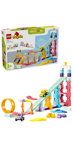 LEGO® DUPLO® Town 3 in 1 Creative Ramps with Vehicles 10478