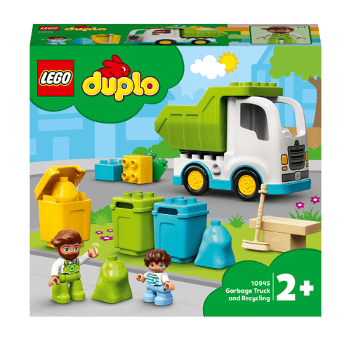 LEGO DUPLO Town Garbage Truck & Recycling Toddlers Toy 10945