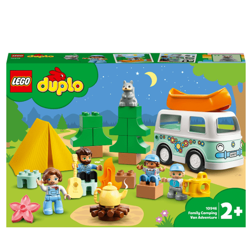 LEGO DUPLO Town Family Camping Van Adventure Car Set 10946