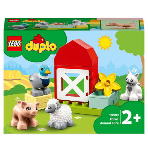 LEGO DUPLO Town Farm Animal Care Toy for Toddlers 10949