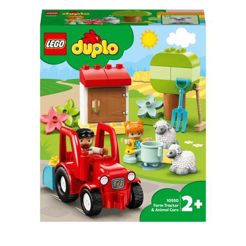 LEGO DUPLO Town Farm Tractor & Animal Care Toddler Toy 10950