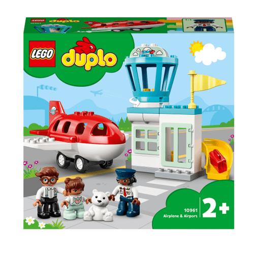 LEGO DUPLO Town Aeroplane & Airport Toy for Toddlers 10961