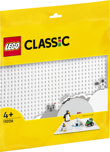 LEGO® Classic White Baseplate 11026 Building Kit for Kids -  - Fagan Toys