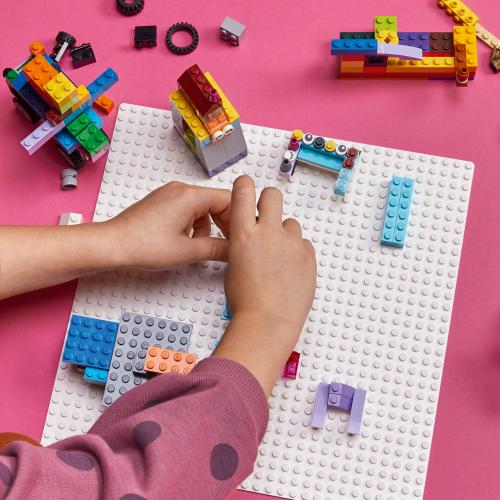 LEGO® Classic White Baseplate 11026 Building Kit for Kids -  - Fagan Toys