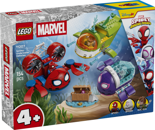 LEGO Marvel Spidey Underwater Vehicles 11207 | Build & Play Adventure