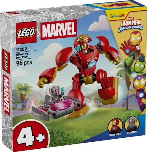 LEGO® Marvel Iron Man and His Awesome Friends Ultron vs. Iron Man 11209 -  - Fagan Toys